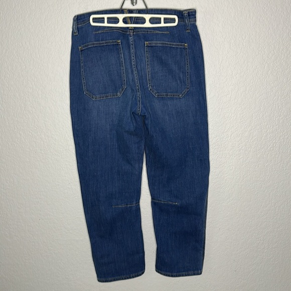 Sundance Women’s Blue Relaxed Barrel Leg Jeans 10P - Picture 5 of 12